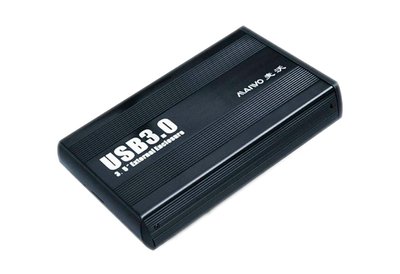 Кишеня зовнішня 3.5' Maiwo K3502, Black, USB 3.0, 1xSATA HDD, живлення від БЖ, алюмінієвий корпус (K3502-U3S) 129006 фото