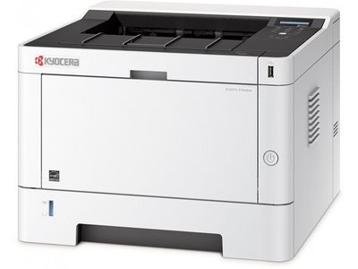 Принтер лазерний ч/б A4 Kyocera Ecosys P2040dn, White/Grey, 1200x1200 dpi, дуплекс, до 40 стор/хв, РК-екран, друк з USB, Lan / USB, картридж TK-1160 (1102RX3NL0) 156849 фото