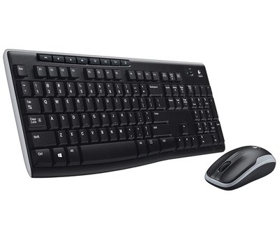 Комплект бездротовий Logitech MK270 Combo, Black, клавіатура + миша (920-004518) 141721 фото