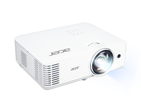 Проектор Acer H6518STi, White, 3D, 1920x1080 (16:9), 3500 лм, 10 000:1, HDMI, D-Sub, 3 Вт (MR.JSF11.001) 225797 фото