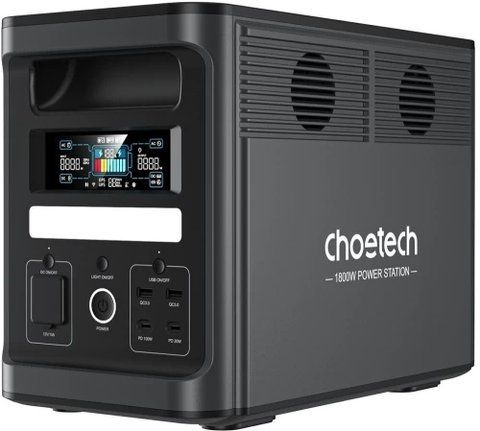 Зарядная станция Choetech BS065, Black, 1800 Вт / 1536 Вт/ч 299821 фото