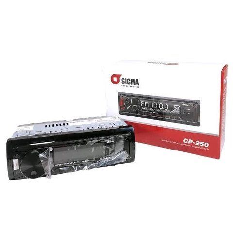 Автомагнитола SIGMA СP-250ВТ RGB 266347 фото