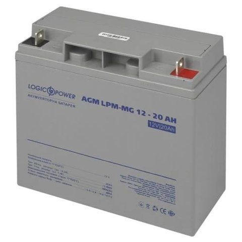 Акумуляторна батарея LogicPower, 12V, 20 Агод, AGM (мультигелевий), T3 (6556) 243624 фото