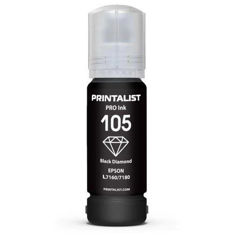 Чорнило Printalist 105, Black, 70 мл, пігментне (PL105BP) 262242 фото