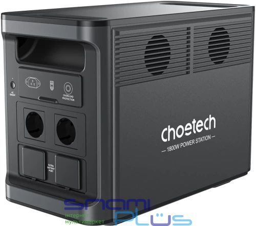 Зарядная станция Choetech BS065, Black, 1800 Вт / 1536 Вт/ч 299821 фото