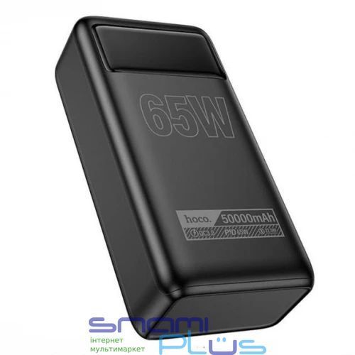 Универсальная мобильная батарея 50000 mAh, Hoco DB81A "Apollo", Black, 65 Вт 319648 фото