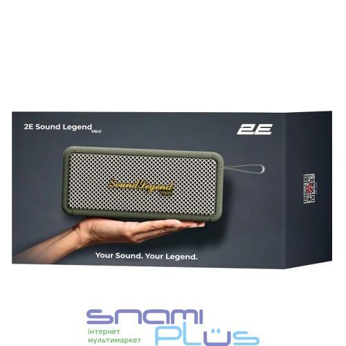 Колонка портативна 2E SoundLegend Mini, Dark Green (2E-BSSLMWGN) 327164 фото