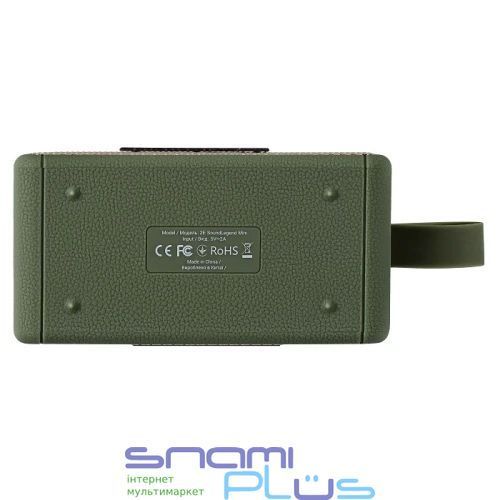 Колонка портативна 2E SoundLegend Mini, Dark Green (2E-BSSLMWGN) 327164 фото