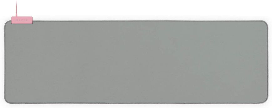 Килимок Razer Goliathus Chroma Extended Quartz, Grey, RGB підсвічування, 920x294x3 мм, гума/тканина, поверхня для швидкості/контролю (RZ02-02500316-R3M1) 210178 фото
