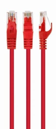 Патч-корд 1.5 м, UTP, Red, Cablexpert, Cat.6, CCA, PVC (PP6U-1.5M/R) 315248 фото