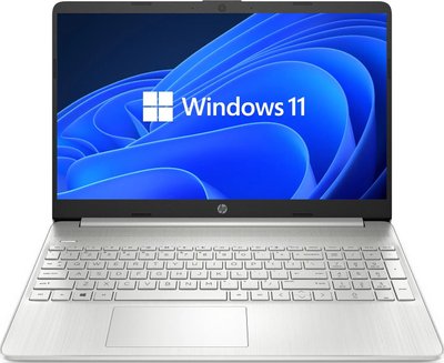 Ноутбук 15' HP 15s-eq2059ua (562C3EA) Natural Silver 15.6' FullHD 1920x1080 IPS матовий, AMD Ryzen 5 5500U 2.1-4.0GHz, RAM 8GB, SSD 256GB, AMD Radeon Graphics, noDVD, Windows 11 Home 243640 фото