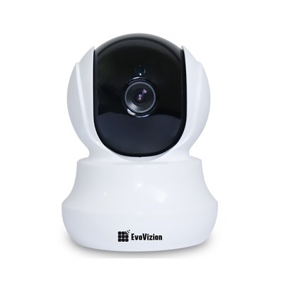 IP камера EvoVizion IP-mini-04, 1 Мп, 1/3' CMOS, 1280х720, f=3.6 мм, день/ніч, ІЧ-підсвічування до 10 метрів, Micro SD, WI-FI, мікрофон, 100х76х73 мм 156879 фото