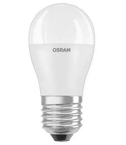 Лампа світлодіодна E27, 7.5 Вт, 3000K, P75, Osram, 800 Лм, 220V (4058075624191) 284849 фото