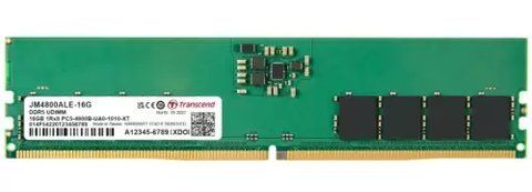 Пам'ять 16Gb DDR5, 4800 MHz, Transcend, CL40, 1.1V (JM4800ALE-16G) 251024 фото