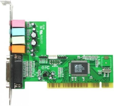 Звукова карта C-Media, PCI, 32-bit, 4-Channels, C-Media 8738 485 фото