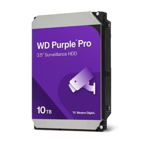 Жесткий диск 3.5" 10Tb Western Digital Purple Pro, SATA3, 512 Мб, 7200 об/мин (WD102PURP) 304111 фото