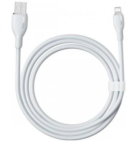 Кабель Type-C - Lightning, 1.2 м, White, Baseus, 20 Вт, 2.4A (P10355701221-00) 319010 фото