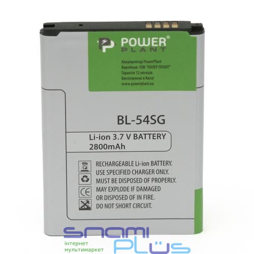 Акумулятор LG G2 (BL-54SG), PowerPlant, 2800 mAh (DV00DV6238) 244531 фото