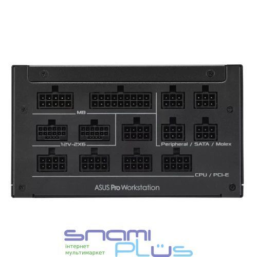 Блок живлення 1600 Вт, Asus Pro Workstation, Black (ASUS-PRO-WS-1600P) 323996 фото