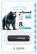Флеш накопичувач USB 8Gb Wibrand Grizzly, Black, USB 2.0 (WI2.0/GR8P3B) 286650 фото 2