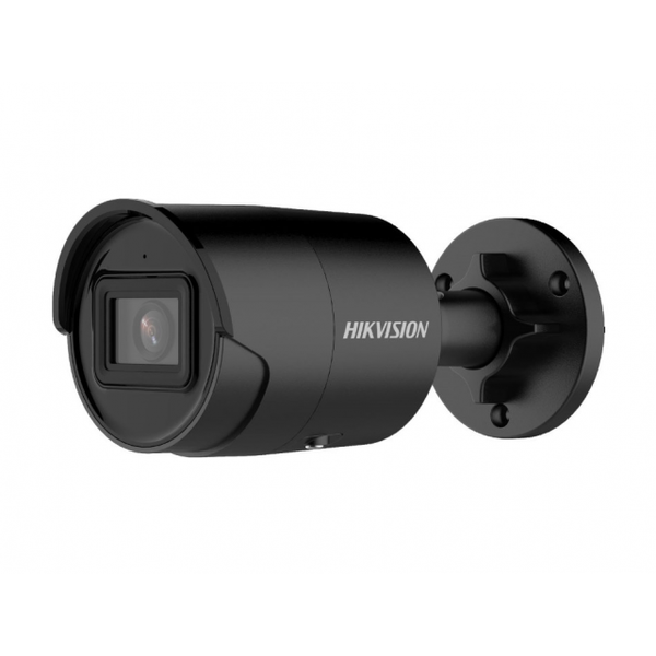 IP камера Hikvision DS-2CD2043G2-IU (2.8 мм) Black, 4 Мп, 1/3' CMOS, 2688х1520, H.265+, день/ніч, ІЧ підсвічування до 40 м, microSD, RJ45, IP67, PoE, 162х70 м 237713 фото