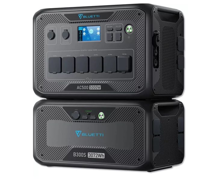 Зарядна станція BLUETTI PowerOak AC500, Black + додатковий акумулятор BLUETTI B300S, Black 272500 фото