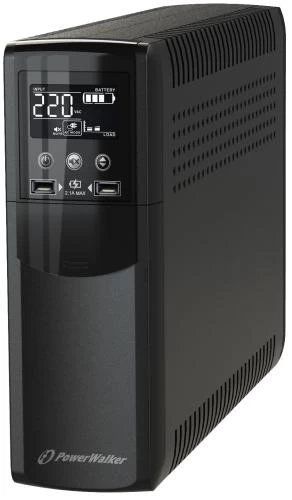 Джерело безперебійного живлення PowerWalker VI 1500 CSW, Black, 1500ВА/900Вт (10121114) 224942 фото