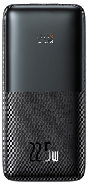 Універсальна мобільна батарея 10000 mAh, Baseus Bipow Pro, Black, 22.5 Вт, 2xUSB / Type-C, QC3.0, PD, цифровий LED дисплей (PPBD040001) 278822 фото