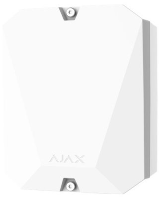 Модуль Ajax MultiTransmitter, White, для підключення провідної сигналізації до Ajax та керування охороною в додатку (000018789) 210194 фото