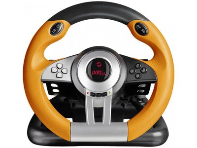 Кермо ігрове Speed-Link DRIFT O.Z. Racing Wheel PC, black-orange 175517 фото