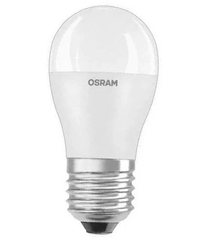Лампа світлодіодна E27, 7.5 Вт, 4000K, P75, Osram, 800 Лм, 220V (4058075624221) 284850 фото