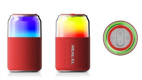 Колонка портативна 1.0 REAL-EL X-705 Red (EL121600025) 307792 фото
