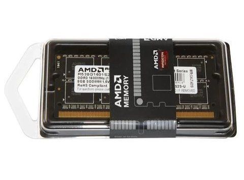 Память SO-DIMM, DDR3, 8Gb, 1600 MHz, AMD, 1.5V (R538G1601S2S-U) 174156 фото