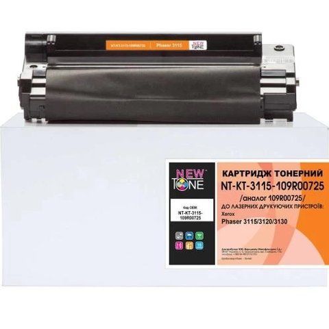 Картридж Xerox 109R00725, Black, NewTone (NT-KT-3115-109R00725) 241416 фото