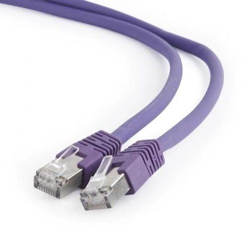 Патч-корд 3 м, S/STP, Violet, Cablexpert, Cat.6a, Cu, LSZH (PP6A-LSZHCU-V-3M) 209283 фото