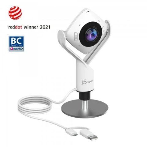 Веб-камера J5create JVCU360, White (JVCU360-N) 319224 фото