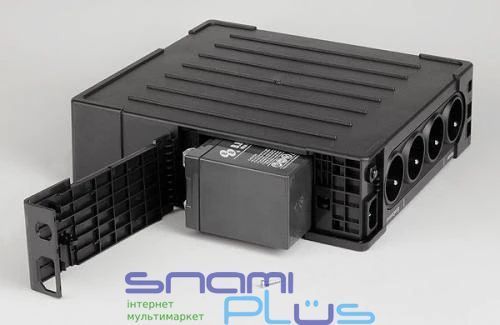 ДБЖ Eaton Ellipse PRO, Black, 650VA / 400 Вт, 4xSchuko, USB, 260x82x285 мм, 6.6 кг (ELP650DIN) 197303 фото