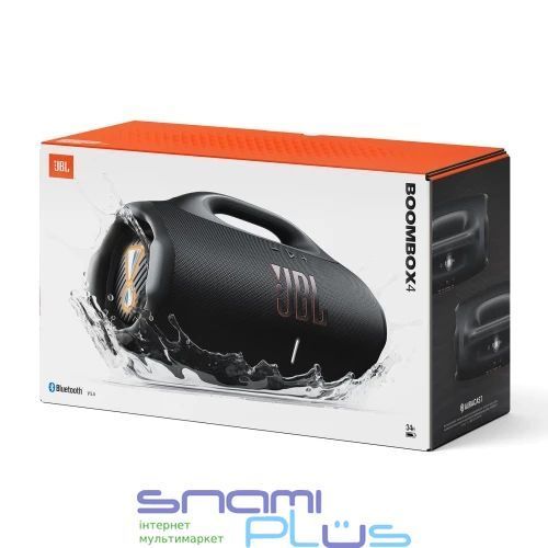 Колонка портативная 2.0 JBL Boombox 4, Black 317181 фото
