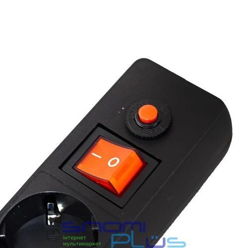 Фільтр мережевий GTL EU05FK, 5 розеток, 5 м, Black, 1xType-C / 1xUSB (GTL-XH-EU05FK-5B) 323547 фото