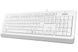 Клавиатура A4Tech FK10 "Fstyler", White/Grey 176045 фото 4