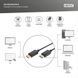 Кабель DisplayPort (M) - DisplayPort (M), 2 м, Black, Digitus, V1.2 (AK-340100-030-S) 317275 фото 2