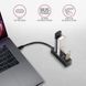 Хаб USB Axagon HUE-M1C, Black 319457 фото 3