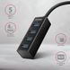 Хаб USB Axagon HUE-M1C, Black 319457 фото 2